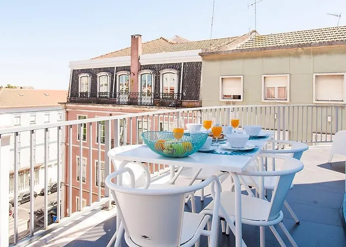 דירה Guestready - Chic Flat Near Estrela Garden *