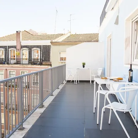 Joivy Joyful 2br With Terrace Nearby Sao Bento Palace Lisbon